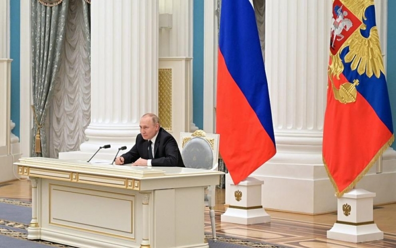 Руският президент Владимир Путин е заявил пред китайския си колега
