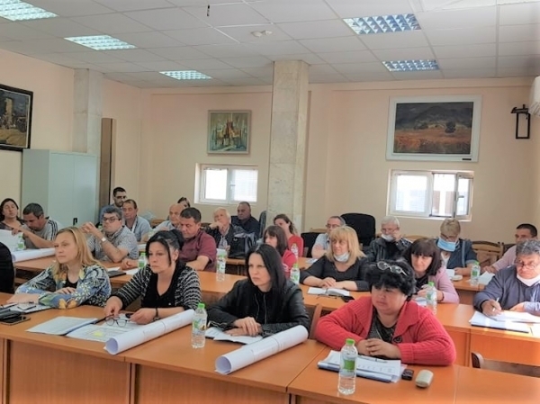 Кметът на община Бяла Слатина инж Иво Цветков проведе работна