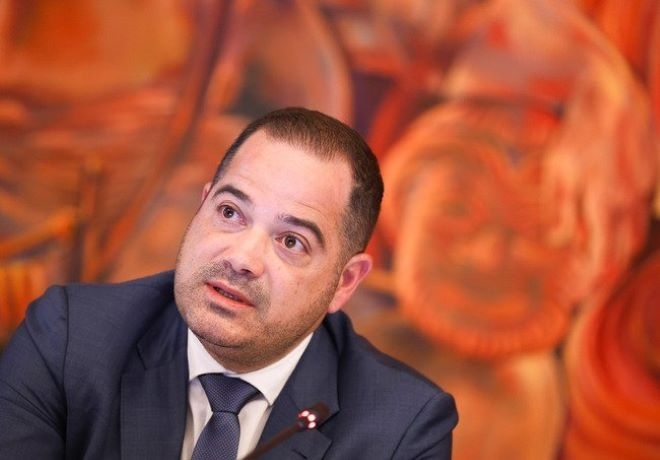 Министърът на вътрешните работи Калин Стоянов се срещна с новия служебен премиер Горица