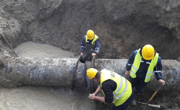 Приключи големият ремонт на водопровода към Шумен. За 2 дни