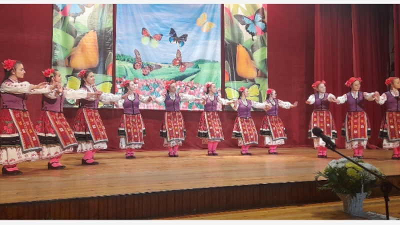 С пъстър фолклорен концерт Представителен танцов ансамбъл Младост ще поздрави