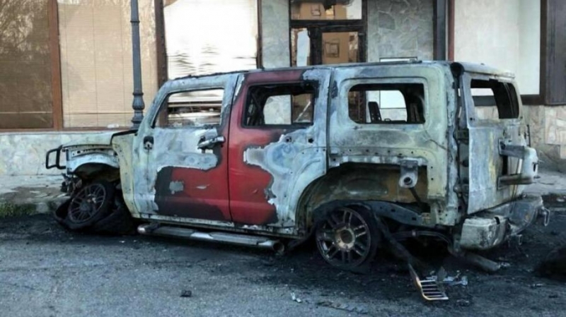 Запалиха джипа на старозагорец във Вършец съобщиха от пресцентъра на