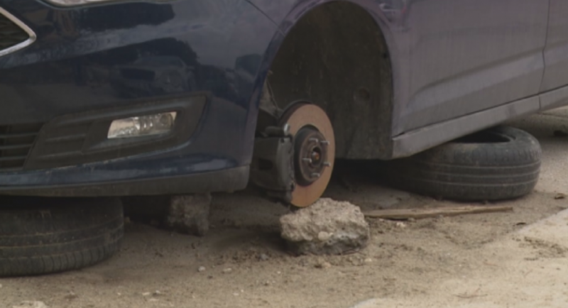 Криминалисти разкриха извършителите на кражба на 3 автомобилни гуми с