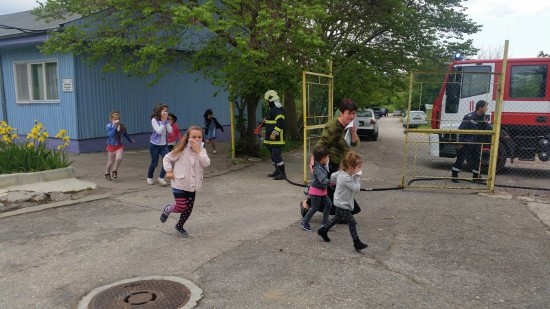 Пожар е вилнял в детска ясла в Монтана предадоха от