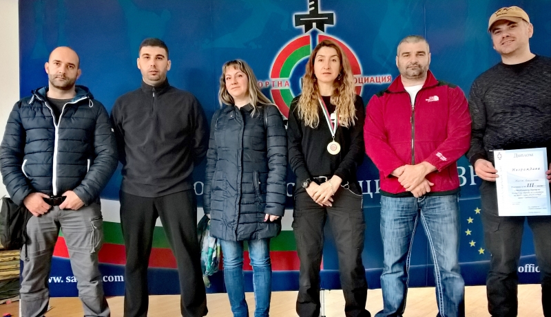 Стрелците на СК Спартак Враца при ОДМВР Враца взеха участие
