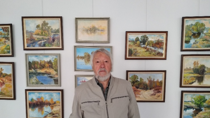 Художникът Венелин Захариев от Монтана ще отбележи своята 80 годишнина и