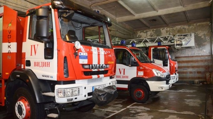 Пожарната във Видин е осъществила логистична дейност по отношение на