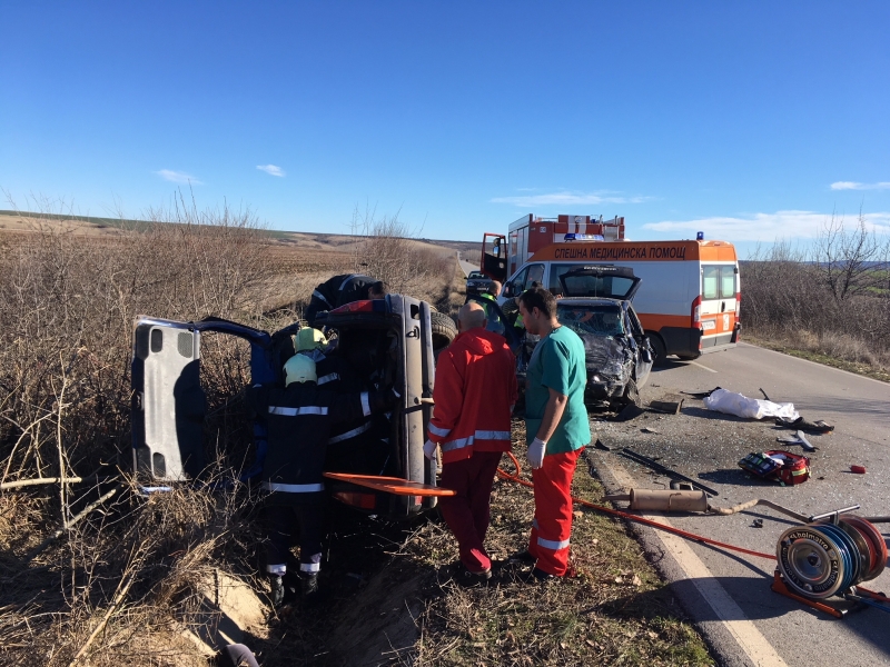 Общо четири тежки катастроси с петима пострадали и петима загинали