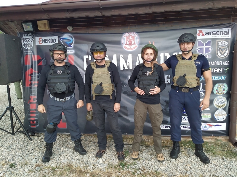 Отборът по стрелба на СК Спартак Враца lsquo lsquo при ОД на МВР