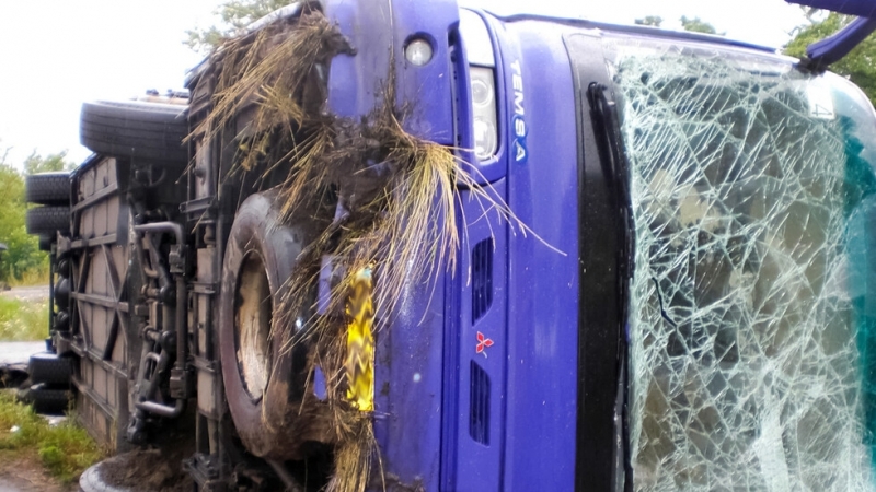Инцидентът е станал на магистралата свързваща градовете Сивас и Малатия