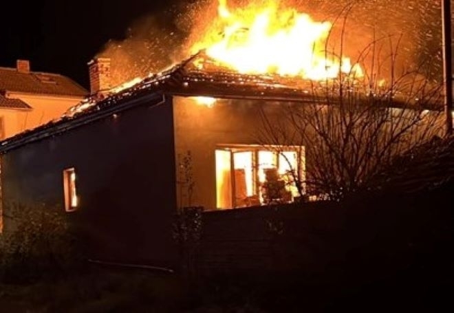 Пожар вилня в къща във Враца съобщиха от областната дирекция