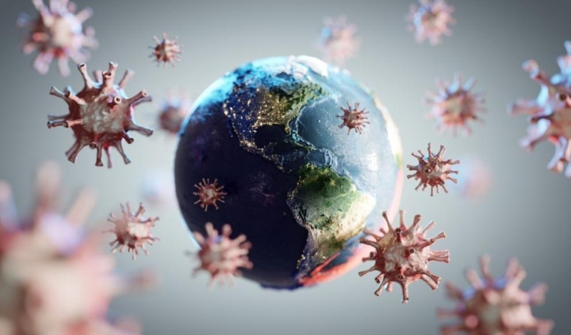 Броят на новите случаи на заразяване с коронавирус в света