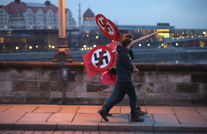 Източният германски град Дрезден обяви извънредно положение заради нацизъм като заяви