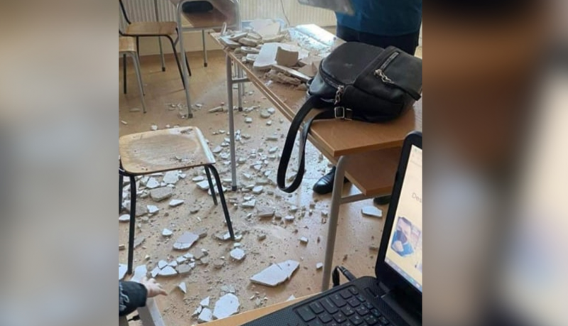 Мазилка падна и удари дете в ГПЧЕ Йордан Радичков във