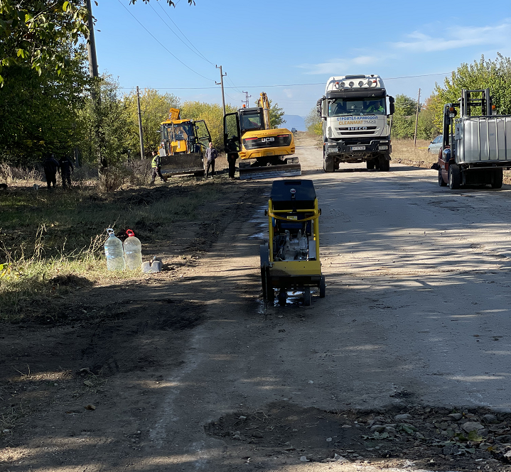 В Община Борован върви работата по изпълнение на инфраструктурния проект