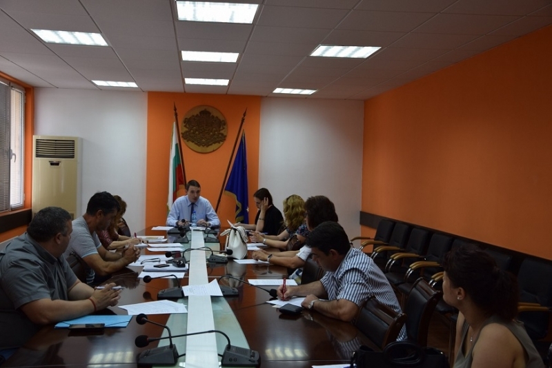 Днес в Областна администрация Видин се проведе първо заседание на