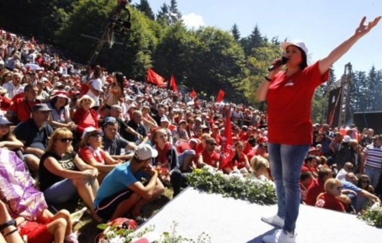 Народе изправете се и ГЕРБ ще паднат заяви лидерът