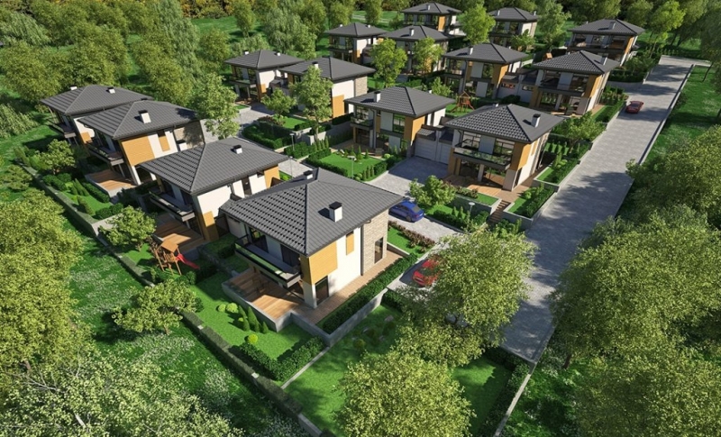 Модерен жилищен комплекс ще се строи в живописна местност във