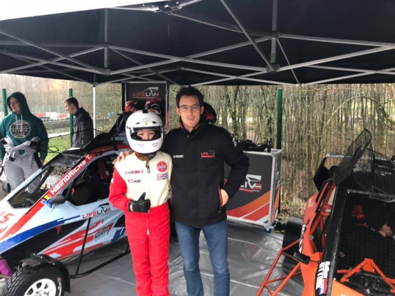 Тази неделя на картинг пистата към легендарната Спа 12 годишният Марти