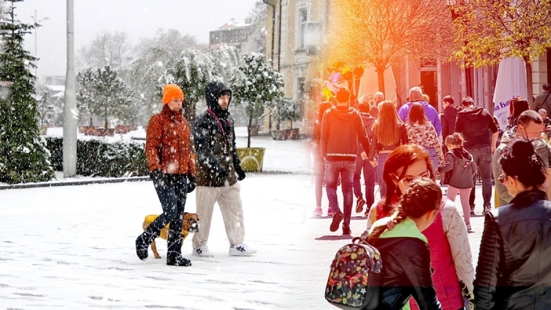 Днес ще бъде облачно на много места с валежи от