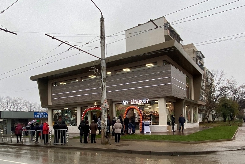 Oтвори врати новият супермаркет във Враца Мy Market видя репортер