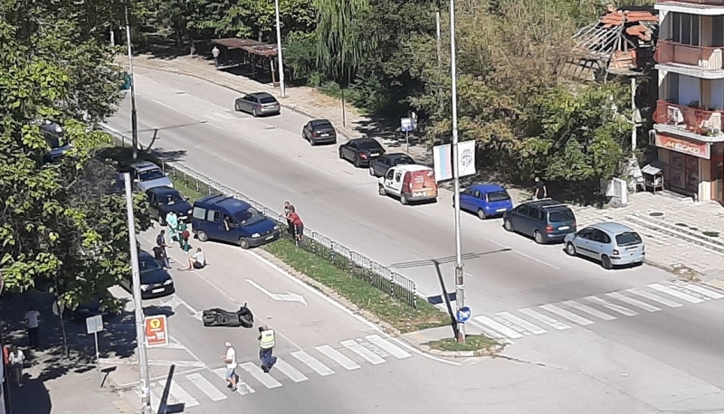 Пътен инцидент е станал преди минути във Видин научи агенция