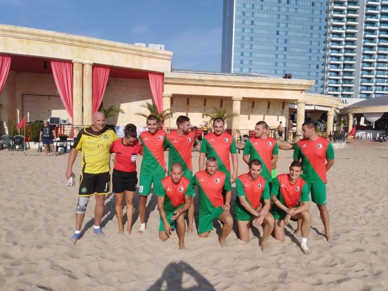 В к.к. „Златни пясъци“ започна Републиканското първенство по плажен футбол