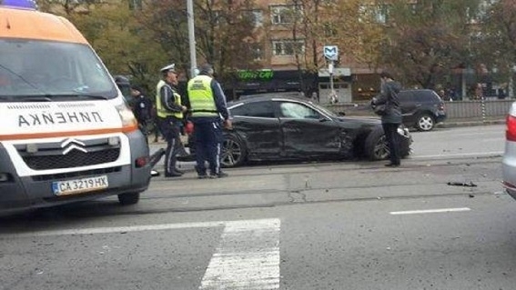 Тежка катастрофа в столицата Два автомобила се сблъскаха тази сутрин