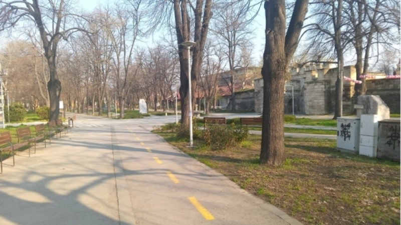 Улиците във Видин опустяха тъй като хората масово седят по