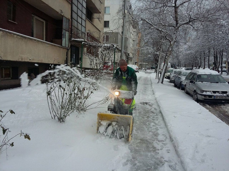 Пътните артерии на територията на община Враца са проходими при