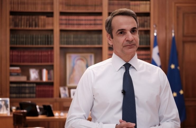 Видео, на което се вижда как премиерът на Гърция Кириакос