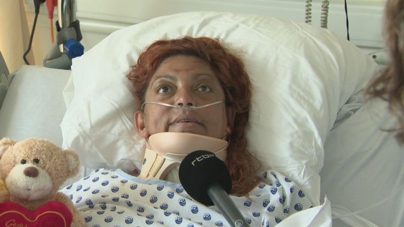 Белгийка беше спасена след като беше хваната в капана на