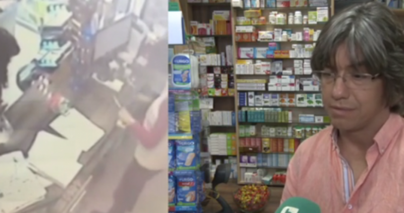 Жена е откраднала кутия за дарения за болно дете от аптека