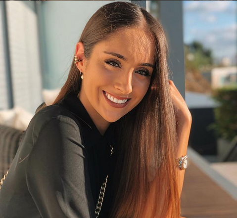 Очарователната приятелка на Диого Далот Клаудиа Пинто Лопес не