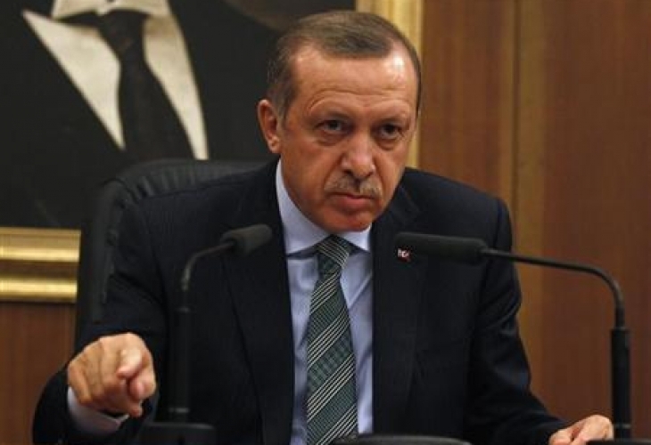 Научете това момче на маниери апелира турският президент Реджеп Ердоган написа