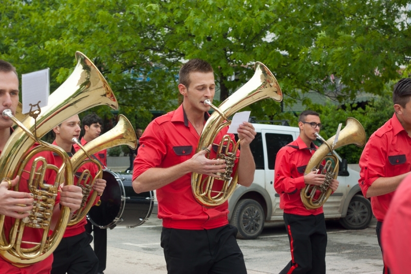 Първото издание на Прегледа на военните духови оркестри и духови
