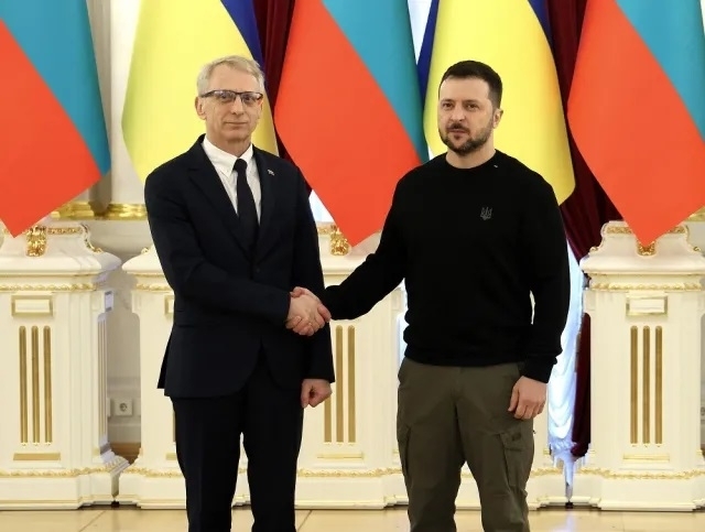 Българският премиер Николай Денков се срещна в Киев с Володимир