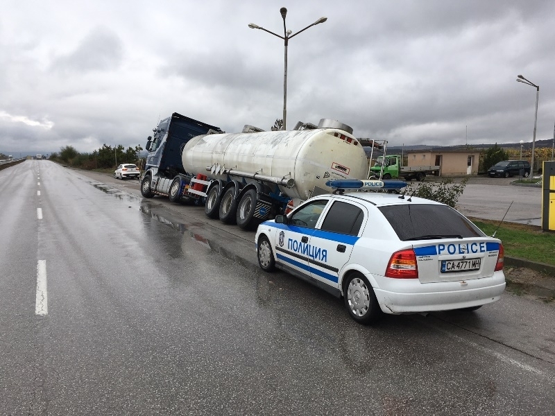 Нелеп инцидент е станал на международен път Е 79 край Враца