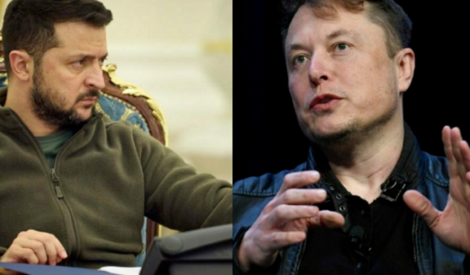 Илон Мъск поиска от президента на Украйна Володимир Зеленски да