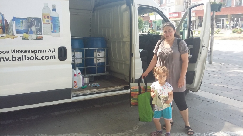 Въпреки че стартираме инициативата за пръв път в Козлодуй пожънахме