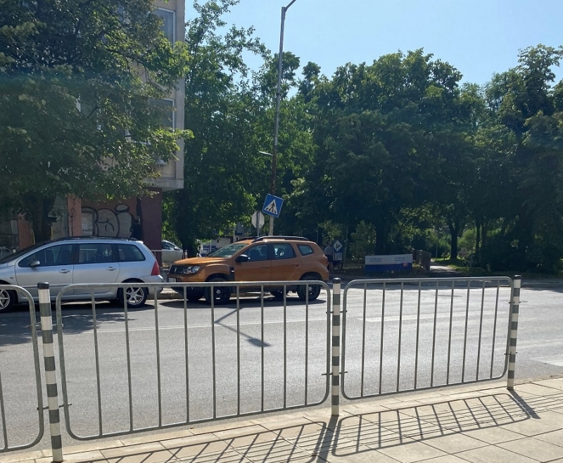 Поредно нагло паркиране възмути врачани научи агенция BulNews Тарикатка е спряла