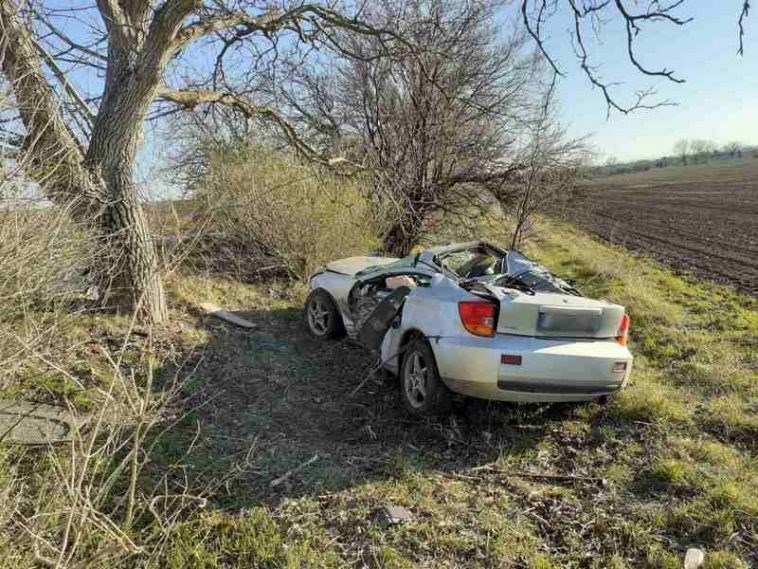 Жена пострада в тежка катастрофа във Видинско съобщиха от полицията Пътният
