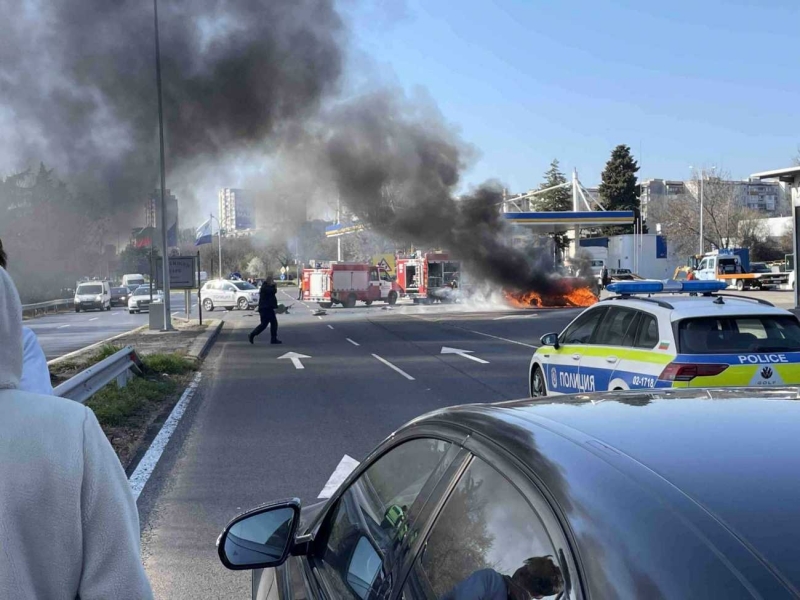Тежка катастрофа е станала малко по рано днес на входа на