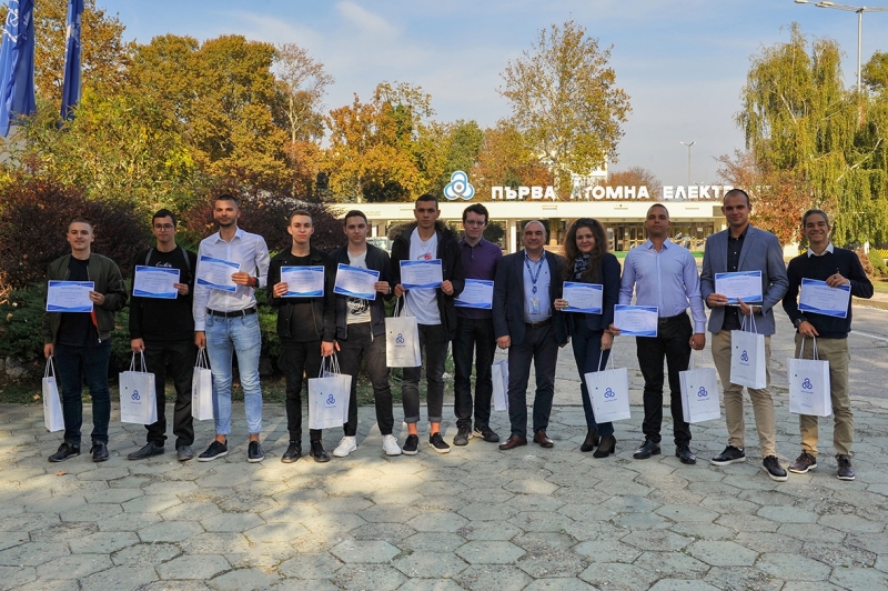 Нови 11 студенти бяха одобрени за стипендианти на АЕЦ Козлодуй