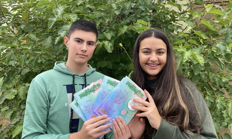 Деца от Монтана издадоха книга научи BulNews Денис Димитров и