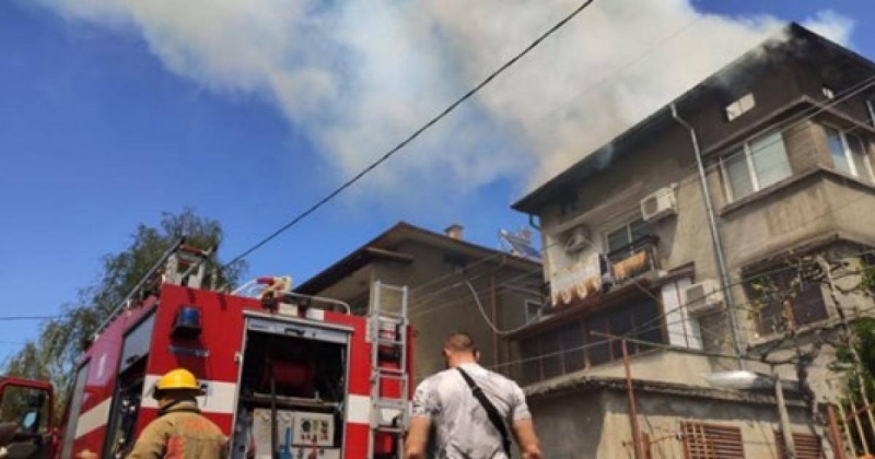 Пожар избухна в къща във Видинско научи BulNews Инцидентът е станал
