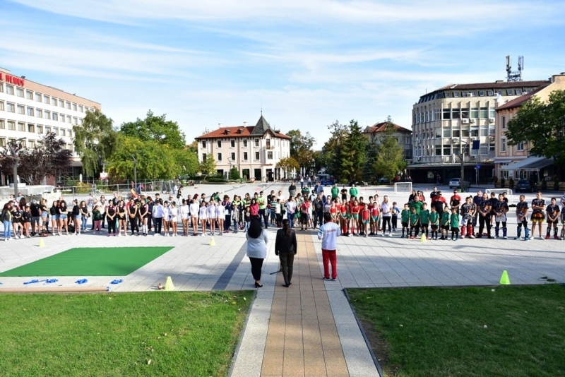 Спортът е здраве дисциплина и красота Пожелавам успех на участниците