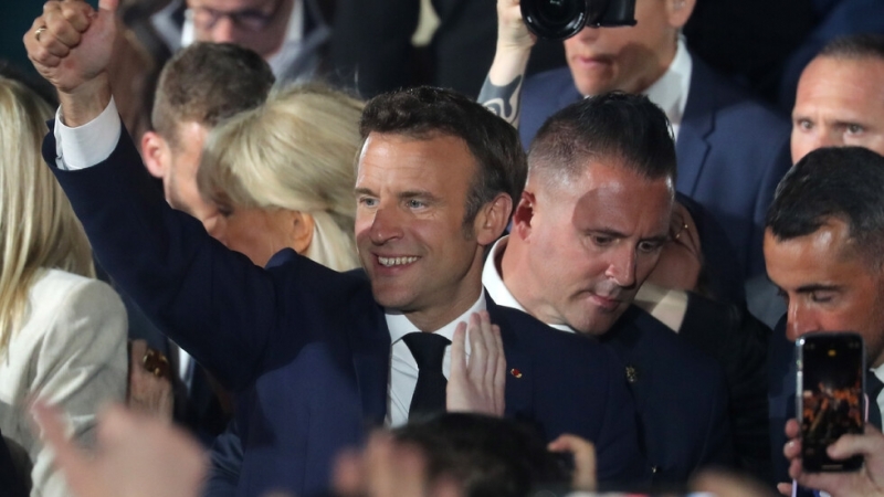 Българският държавен глава Румен Радев поздрави Еманюел Макрон по случай