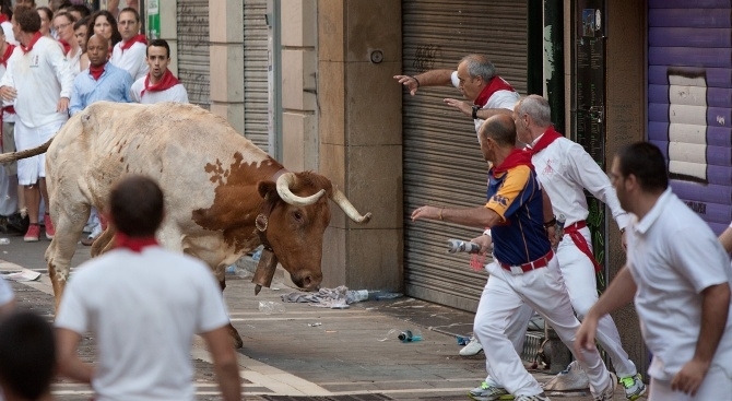 Мъж бе наръган до смърт от бик в Централна Испания