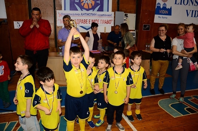 Днес във Видин се проведе традиционният футболен турнир за детски